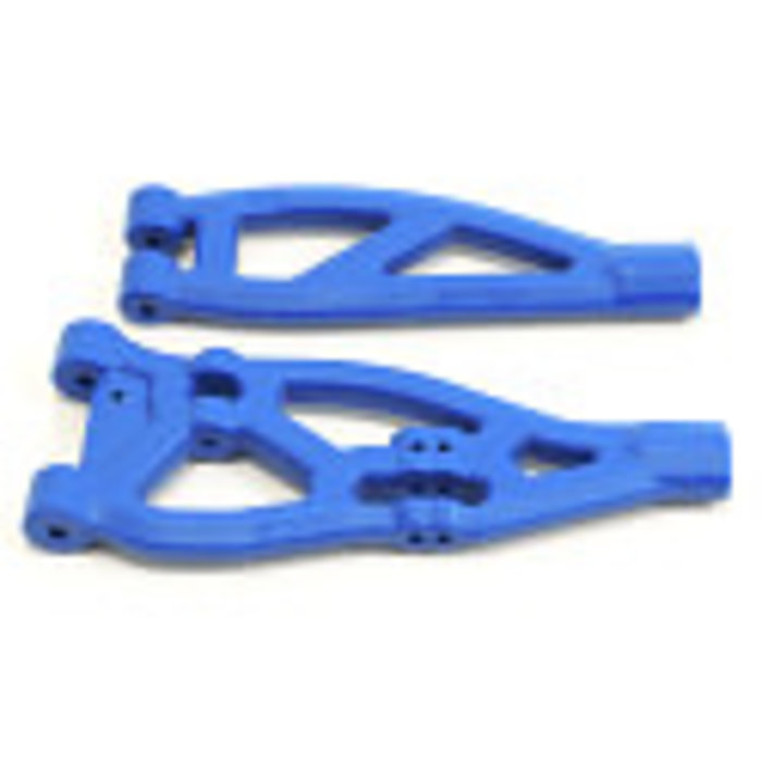 RPM RPM81485 - Front Upper & Lower A-arms for Arrma Kraton, Talion & Outcast - Blue