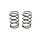 ARA330633 - Shock Springs, 40mm 5.6N/sq.m (32 f-lb/in) (2)