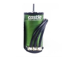 CASTLE CREATIONS CSE060-0066-00 - 1/10 4-Pole Sensored Brushless Motor, 1410-3800Kv: 4mm Bullet