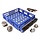 C26899BLUE - Realistic 1/10 Scale Alloy Luggage Tray w/ 4 LED Spot Light Set SM BL