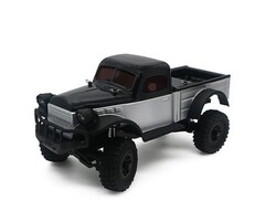 Sport 1/18 Tetra18 K1 RTR Scale Mini Crawler, Silver/Black