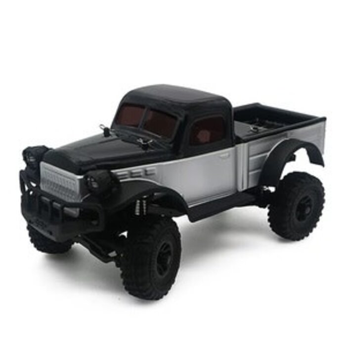 Sport 1/18 Tetra18 K1 RTR Scale Mini Crawler, Silver/Black