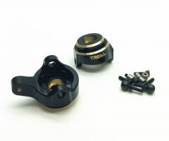 TREAL Treal Axial SCX24 Brass Front Steering Knuckles 10g for SCX24 Deadbolt C10 Betty Gladiator Bronco