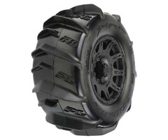 Pro-Line Racing PRO1019210 - Dumont 3.8" Paddle MTD on Raid Blk 17mm F/R