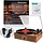 UD001 - Udreamer Bluetooth Vinyl Record Player Wireless Turntable with Built-in Speakers and USB Belt-Driven Vintage Phonograph Record Player 3 Speed for Entertainment and Home Decoration