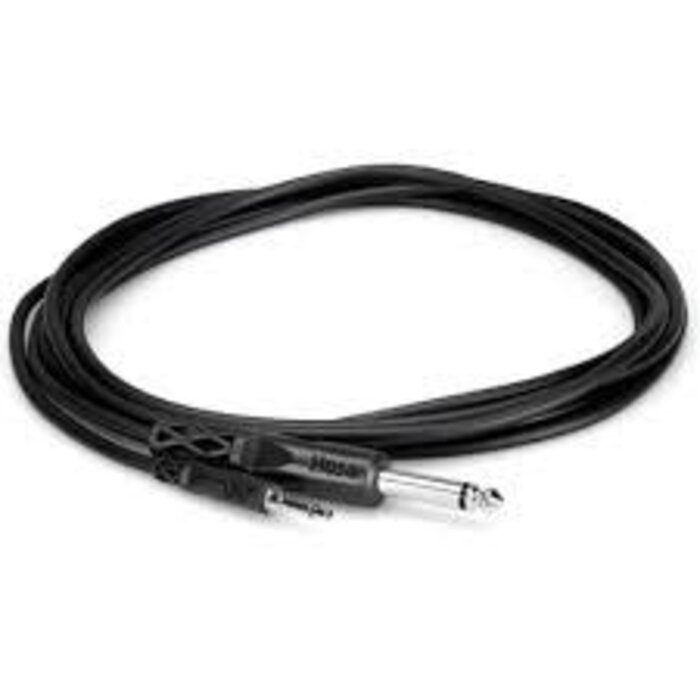 CMP-305 3.5 mm TS to 1/4" TS Mono Interconnect Cable, 5 feet