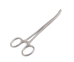 HEMOSTAT Forceps Curved 6" Stainless Steel