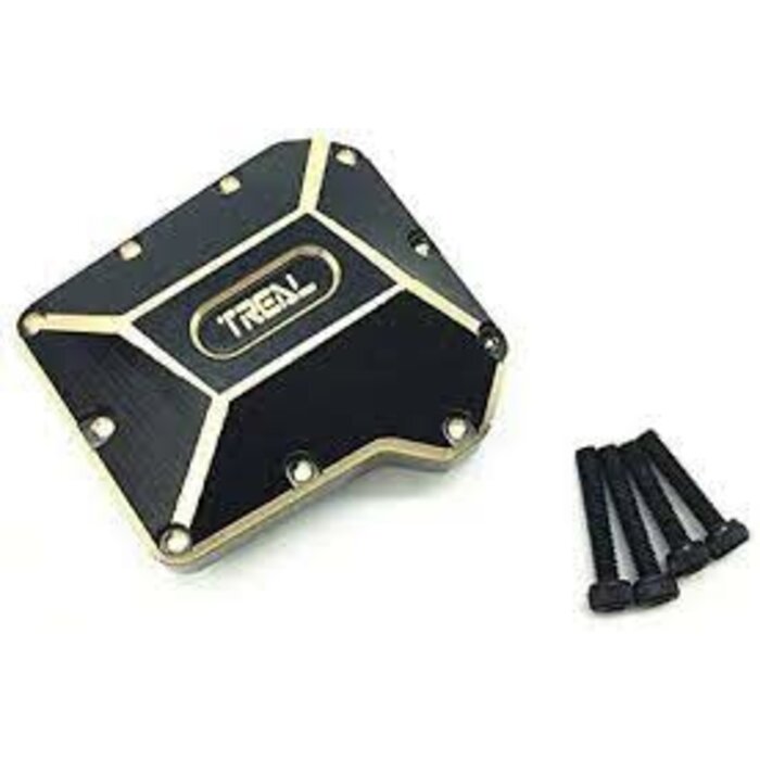 TREAL Treal Traxxas TRX-4 Brass Axle Diff Cover Heavy Weight 70g