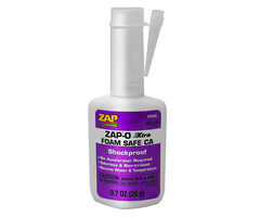 Zap-O Xtra Foam Safe CA Glue, .7 oz