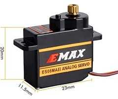ES08MA II 12g Mini Metal Gear Analog Servo for RC Model