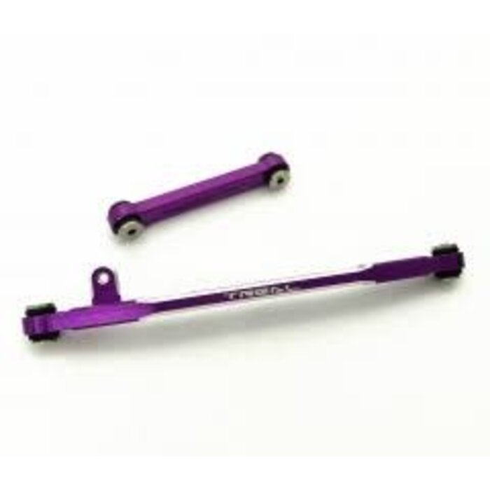 TREAL Treal Axial SCX24 Aluminum 7075 Steering Links Set for 1/24 Scale-V2