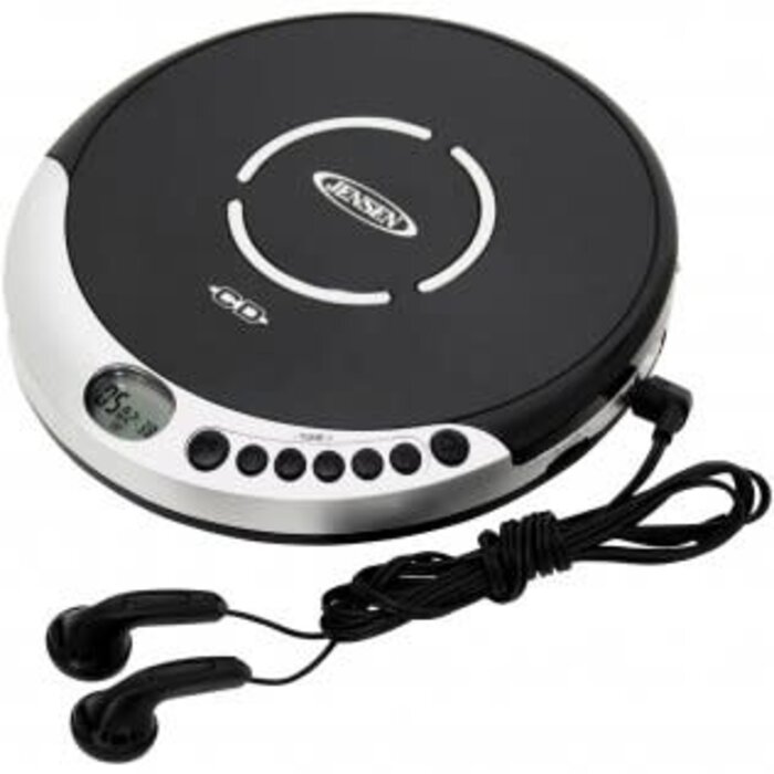 JENSEN Portable CD Player with Bass Boost