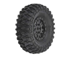 Pro-Line Racing PRO1019410 - 1/24 Hyrax F/R 1.0" Trs Mountd 7mm Blk Impulse (4)