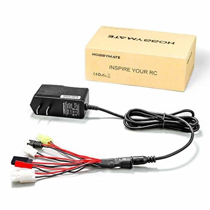 RC Battery Charger 4.8v 7.2v 8.4v 9.6v Nimh NiCd Battery Packs Charger, Nimh Nicd Airsoft Battery Charger, 4.8v 6.0v Rc Receiver Rx Battery Pack Charger