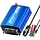 500W Continuous/1000W Peak Car Power Inverter DC 12V to AC 110V Adapter with 2 AC Outlets and 2A USB Charging Port