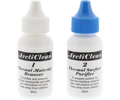 ArctiClean 60ml Kit 1 & 2 Thermal Grease Paste Compound Remover and Purifier