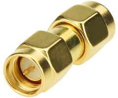 SMA Male to SMA Male, SMA Male Connector RF Coaxial Adapter Plug RFAdapter for Antenna, Radio, WiFi