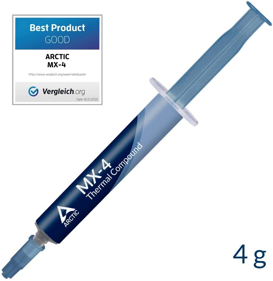 ARCTIC MX-4 (4 g) - Premium Performance Thermal Paste for All Processors