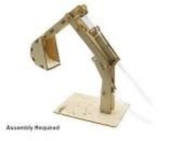 INTEGY C29805 - Educational DIY Robot Kit, Laser Cut Pieces w/ Instruction in Chinese Language