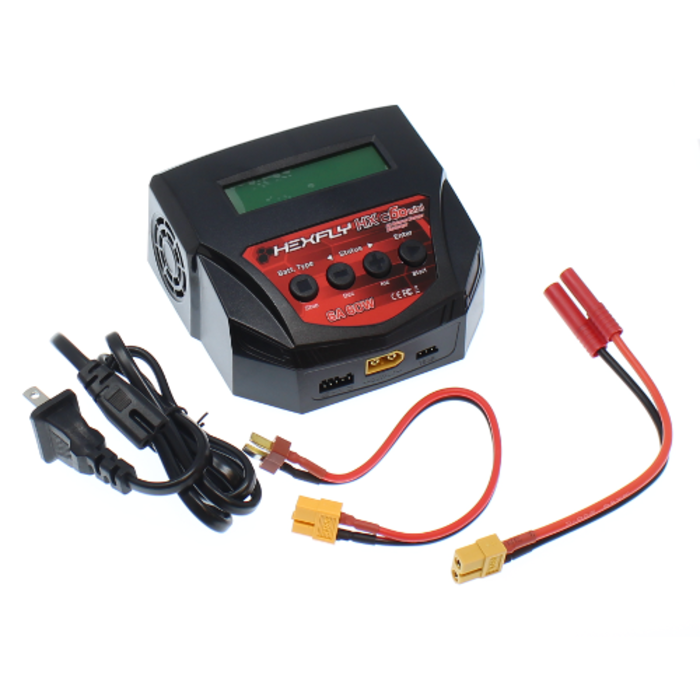 Redcat Racing Hexfly C6D Mini LiPo/NIMH ChargerHexfly HX-c6d mini AC Balance Charger. This is a rapid charger/discharger with a built in balancer