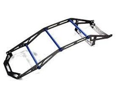 INTEGY C29616BLUE - Metal Alloy Exo-Skeleton Body Roll Cage Kit for Traxxas X-Maxx 4X4