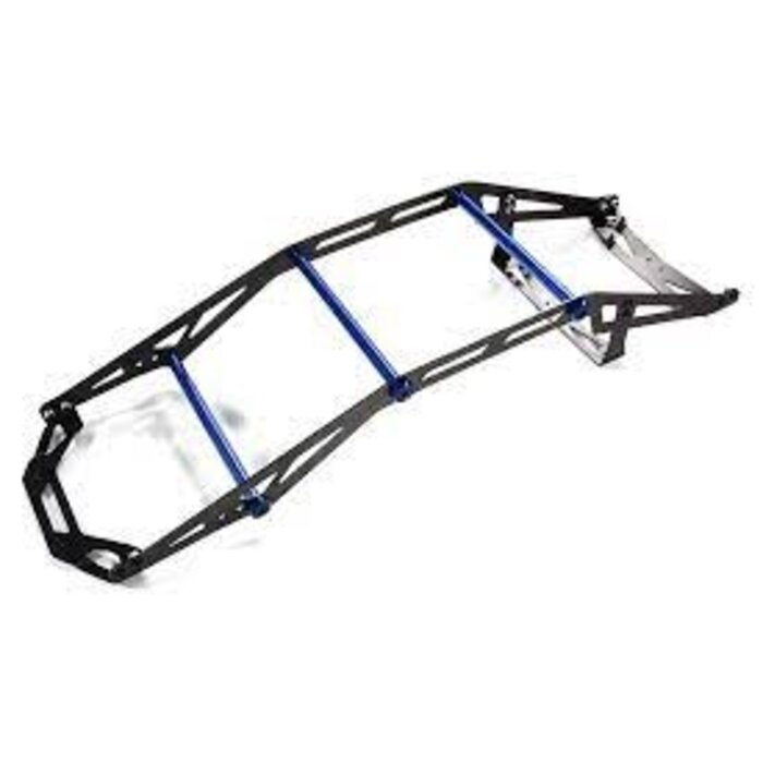INTEGY C29616BLUE - Metal Alloy Exo-Skeleton Body Roll Cage Kit for Traxxas X-Maxx 4X4