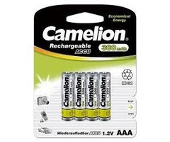 Camelion Camelion AAA  Rechargeable 4 Pack Blister