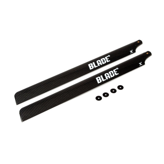 BLADE BLH4315 - CF FBL Main Blade Set with Washers, 325mm: B450 X, 330X, 330S