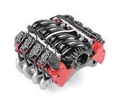 INTEGY Motor Cooling Fans w/ Realistic V8 Engine Cover for 540 Size Motor (36mm O.D.)