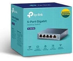 tp-link One Switch Made to Expand Network 5× 10/100/1000Mbps RJ45 Port 5 Port Gigabit Unmanaged Ethernet Network Switch, Ethernet Splitter | Plug & Play | Fanless Metal Design | Shielded Ports | Traffic Optimization | Limited Lifetime Pro