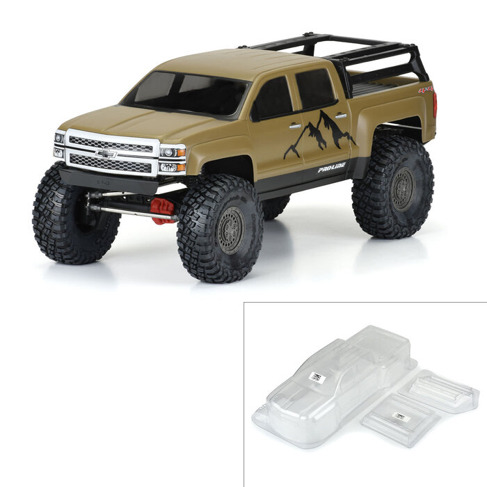 Pro-Line Racing 1/10 2015 Chevrolet Silverado Clr Bdy 13.9" WB
