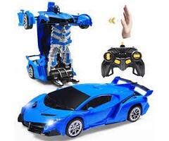 Automotion  Shape-Shifting Robot R/C Car, Blue