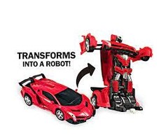 Automotion - Shape-Shifting Robot R/C Car, Red