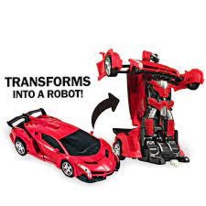 Automotion - Shape-Shifting Robot R/C Car, Red