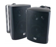 4" 3-Way Indoor/Outdoor Speakers (Black)