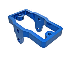 Traxxas 9739-BLUE - Servo mount, 6061-T6 aluminum (blue-anodized)