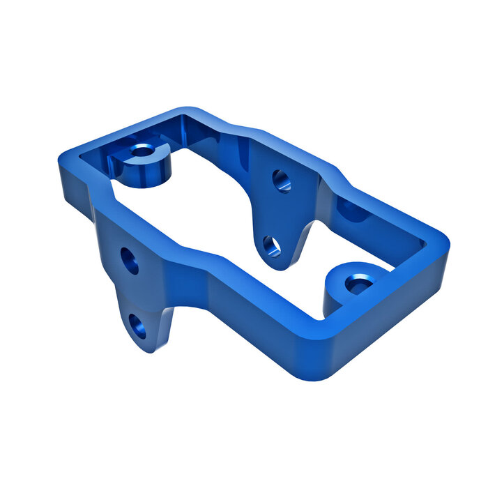 Traxxas 9739-BLUE - Servo mount, 6061-T6 aluminum (blue-anodized)