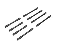 Traxxas 9749 - Suspension link set, steel (includes 4x53mm front lower links (2), 4x46mm front upper links (2), 4x68mm rear lower or upper links (4))