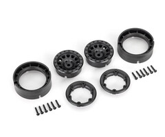 Traxxas 9781 - Wheels, 1.0', Method Race Wheels® 105 Beadlock (black, beadlock) (2)
