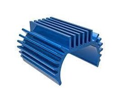 Traxxas 9793-BLUE - Heat sink, Titan® 87T motor (6061-T6 aluminum, blue-anodized)