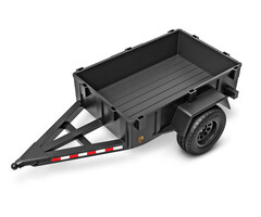 Traxxas 9795 - Utility Trailer/ Trailer Hitch (assembled)/ 3mm spring pre-load spacers (2)/ 2.5x8mm BCS (2)