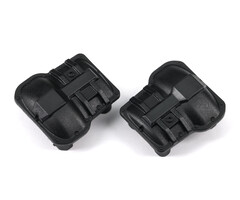 Traxxas 9738 - Axle cover, front or rear (black) (2)