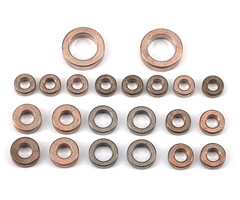 Traxxas 9745 - Bushing set, self-lubricating, complete (3x6x2.5mm (8), 5x8x2.5mm (4), 4x8x3mm (4), 8x12x3.5mm (2), 3.5x7x2.5mm (4))
