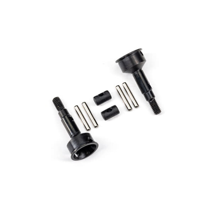 Traxxas 9753 - Stub axle, front (2)/ cross pins (2)/ drive pins (4)