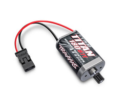 Traxxas 9775 - Motor, Titan® 87T (87-turn, 180 size)/ pinion gear, 11-tooth (metal)