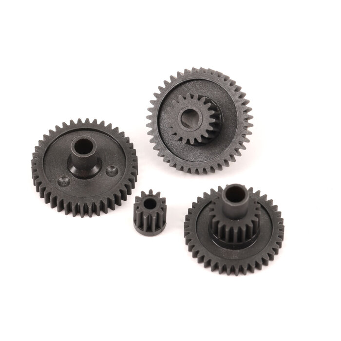 Traxxas 9776 - Gear set, transmission, high range (trail) (16.6:1 reduction ratio)/ pinion gear, 11-tooth