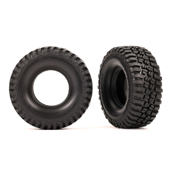 Traxxas 9771 - Tires, BFGoodrich® Mud-Terrain™ T/A® KM3 2.2x1.0' (2)