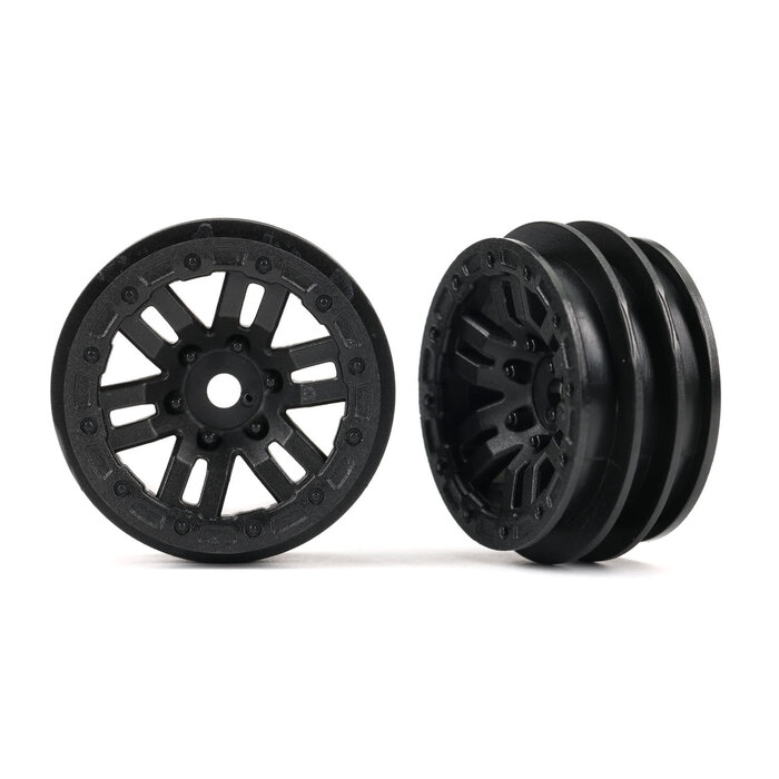 Traxxas 9768 - Wheels, 1.0' (black) (2)