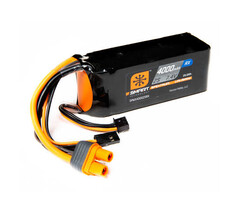 SPEKTRUM 7.4V 4000mAh 2S 15C Smart LiPo Receiver Battery: Universal Receiver, IC3