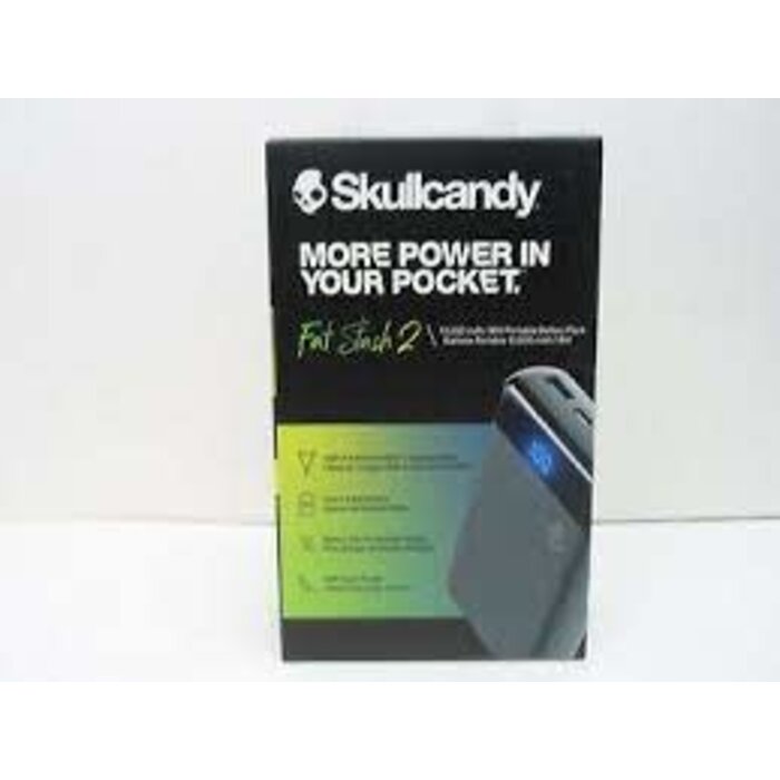 SkullCandy Fat Stash™  2 10KmAh - Chill Grey/Yellow
